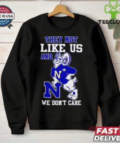 2024 Navy Midshipmen they not like us and we don’t care mascot shirt
