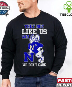 2024 Navy Midshipmen they not like us and we don’t care mascot shirt