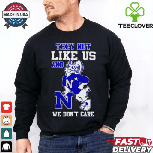 2024 Navy Midshipmen they not like us and we don’t care mascot shirt