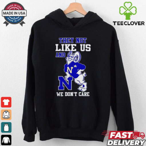 2024 Navy Midshipmen they not like us and we don’t care mascot shirt