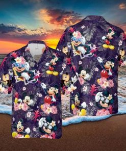 2024 New Disney Hawaiian Shirt Mickey Mouse Hawaiian Shirt
