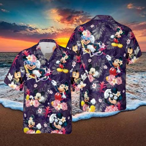 2024 New Disney Hawaiian Shirt Mickey Mouse Hawaiian Shirt
