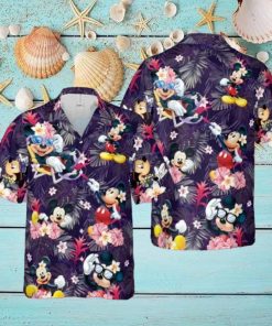 2024 New Disney Hawaiian Shirt Mickey Mouse Hawaiian Shirt