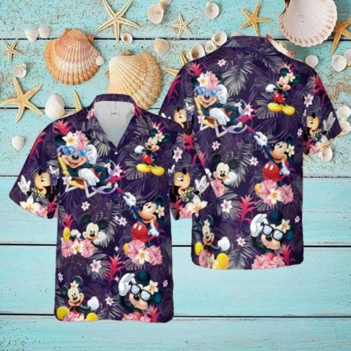 2024 New Disney Hawaiian Shirt Mickey Mouse Hawaiian Shirt