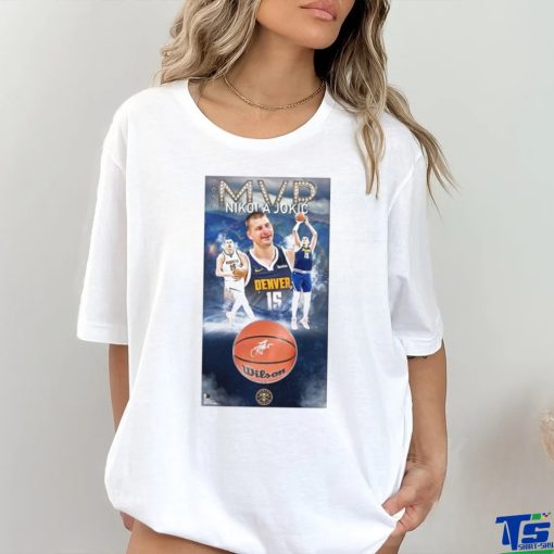 2024 Nikola Jokic Mvp Wilson 2024 Poster Shirt