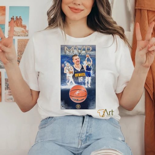 2024 Nikola Jokic Mvp Wilson 2024 Poster Shirt