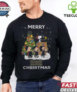 2024 Notre Dame Fighting Irish Snoopy And Friends Merry Christmas Shirt 1 2024 Notre Dame Fighting Irish Snoopy And Friends Merry Christmas Shirt