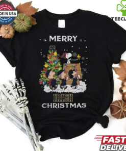 2024 Notre Dame Fighting Irish Snoopy And Friends Merry Christmas Shirt 2 2024 Notre Dame Fighting Irish Snoopy And Friends Merry Christmas Shirt