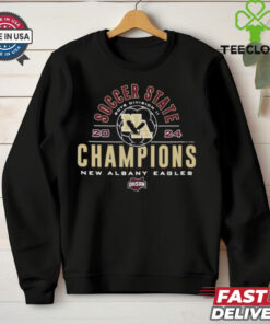 2024 OHSAA Boys Soccer Division II State Champions New Albany Eagles T Shirt