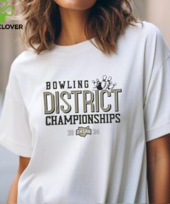 2024 Ohsaa Bowling Districts Tee Shirt