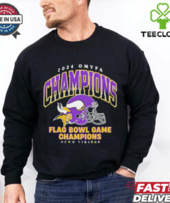2024 Omyfa Champions Flag Bowl Game Champions NFWB Vikings Shirt
