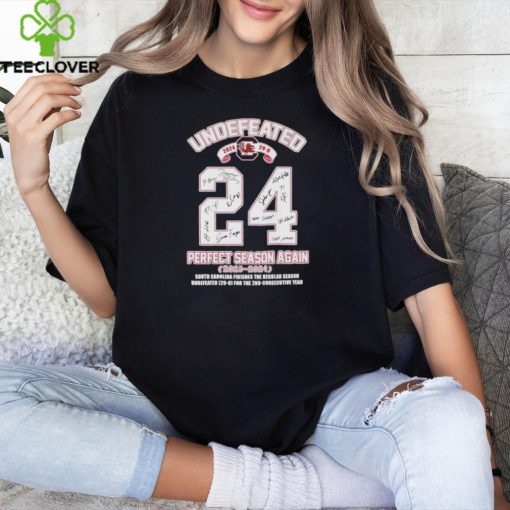 2024 Perfect Season South Carolina Gamecocks T Shirt