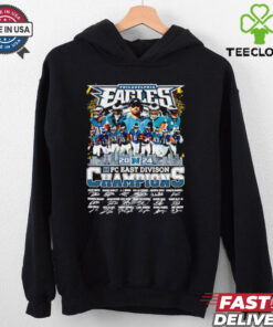 2024 Philadelphia Eagles NFC East Division Champions all team signature shirt