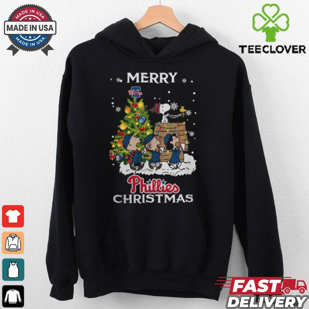 2024 Philadelphia Phillies Snoopy And Friends Merry Christmas Shirt 2024 Philadelphia Phillies Snoopy And Friends Merry Christmas Shirt