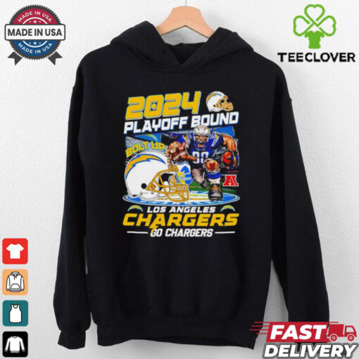 2024 Playoff Bound Go Los Angeles Chargers Mascot Football shirt