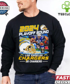 2024 Playoff Bound Go Los Angeles Chargers Mascot Football shirt