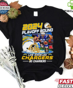 2024 Playoff Bound Go Los Angeles Chargers Mascot Football shirt