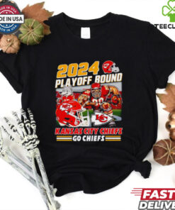 2024 Playoff Bound Kansas City Chiefs go Chiefs mascot shirt