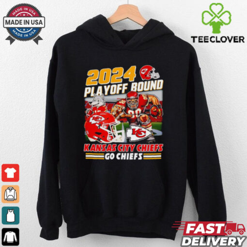 2024 Playoff Bound Kansas City Chiefs go Chiefs mascot shirt
