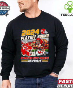 2024 Playoff Bound Kansas City Chiefs go Chiefs mascot shirt