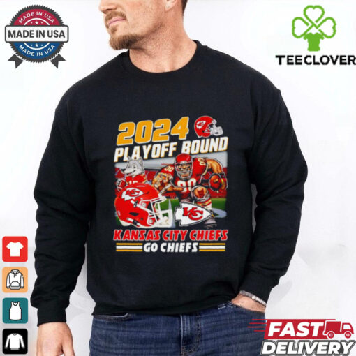 2024 Playoff Bound Kansas City Chiefs go Chiefs mascot shirt