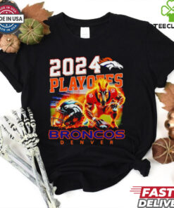 2024 Playoffs Broncos Denver fire mascot shirt