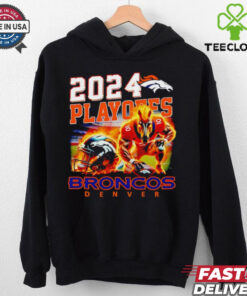 2024 Playoffs Broncos Denver fire mascot shirt
