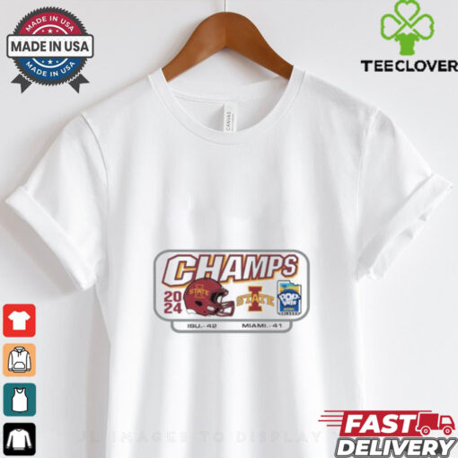2024 Pop Tarts Bowl Iowa State Football Champs Shirt