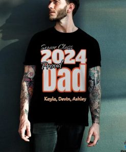 2024 Proud Dad Editable Names shirt