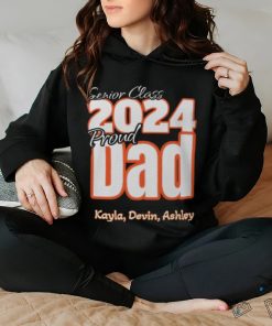 2024 Proud Dad Editable Names hoodie, sweater, longsleeve, shirt v-neck, t-shirt