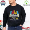 Snoopy driving car 2024 Reliaquest Bowl Champions Michigan Wolverines shirt