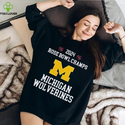 2024 Rose Bowl Champions Michigan Wolverines Shirt