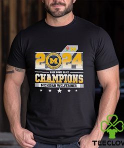 2024 Rose Bowl Game Champions Michigan Wolverines Shirt