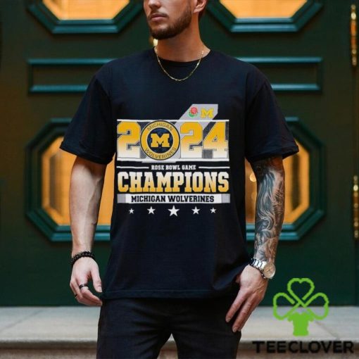 2024 Rose Bowl Game Champions Michigan Wolverines Shirt