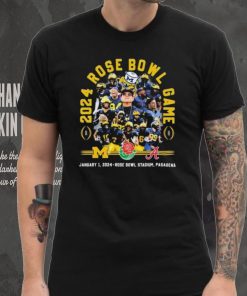 2024 Rose Bowl Game Michigan Wolverines Vs Alabama Crimson Tide January 1st hoodie, sweater, longsleeve, shirt v-neck, t-shirt