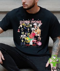 2024 Rose Bowl Michigan Wolverines Portnoy vs Alabama Crimson Tide Saban Players Unisex T Shirt