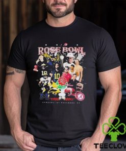 2024 Rose Bowl Michigan Wolverines Portnoy vs Alabama Crimson Tide Saban Players Unisex T Shirt