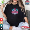 Johnnieguilbert Violent Dream Wolf Red Blue t shirt