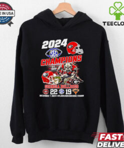 2024 SEC Champions Georgia Bulldogs 22 16 score shirt