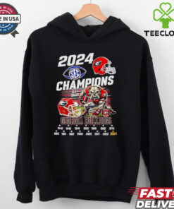 2024 SEC Champions Georgia Bulldogs mascot shirt