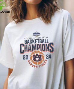 2024 SEC Men's Basketball Auburn Tigers Champions T Shirt