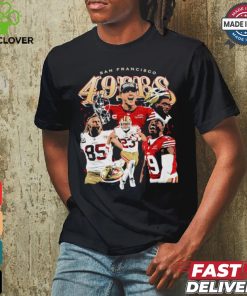 2024 San Francisco 49ers Football players graphic shirt