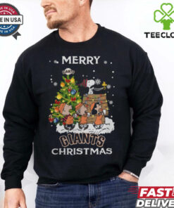 2024 San Francisco Giants Snoopy And Friends Merry Christmas Shirt 1 2024 San Francisco Giants Snoopy And Friends Merry Christmas Shirt