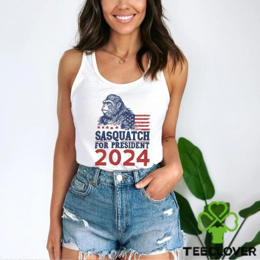 2024 Sasquatch for President Shirt Funny Bigfoot T Shirt