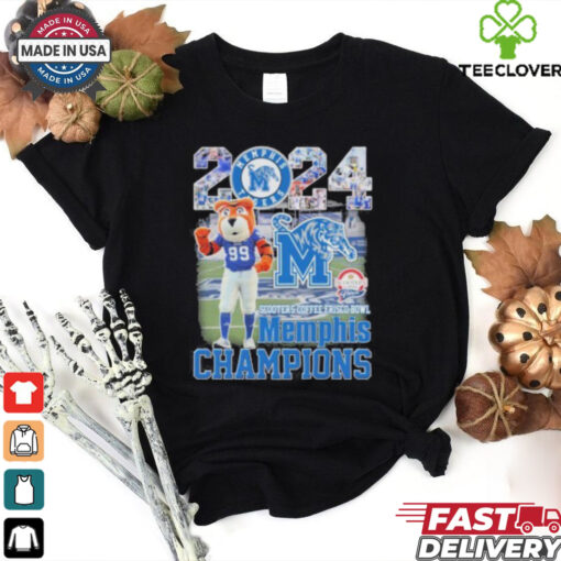 2024 Scooter’s Coffee Frisco Bowl Champions Memphis Tigers Mascot Vintage shirt