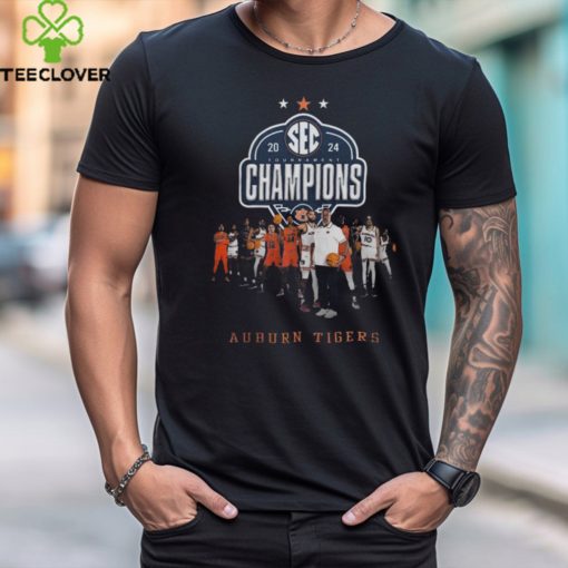 2024 Sec Men’s Basketball Tournament Champions Auburn All Teams Shirt