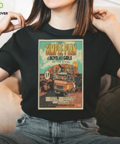 2024 Simple Plan Australian Tour Poster Shirt