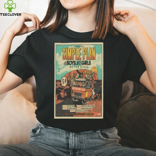 2024 Simple Plan Australian Tour Poster Shirt