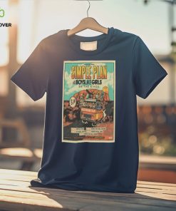 2024 Simple Plan Australian Tour Poster Shirt