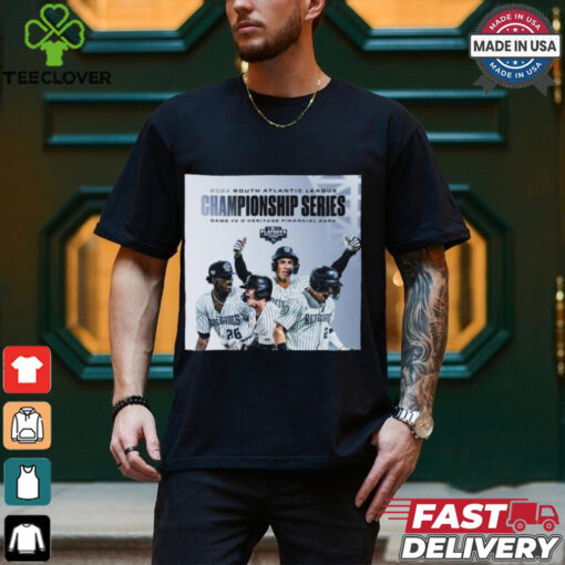 2024 South Atlantic League Championship Series Game Heritage Financial Park Poster t shirt